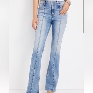 m jeans by maurices™ Cool Comfort Flare High Rise Seamed Jean